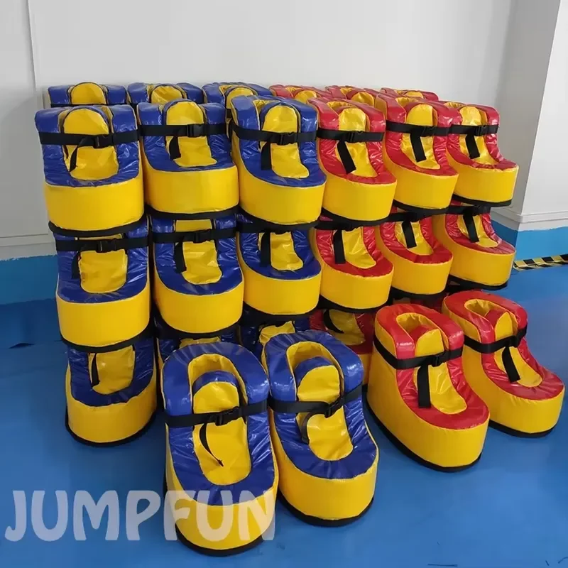 2024 Novelty Giant Soccer Shoes Funny Team Building Game Props Adult Size Oversized Football Boots for Party Prank Gift