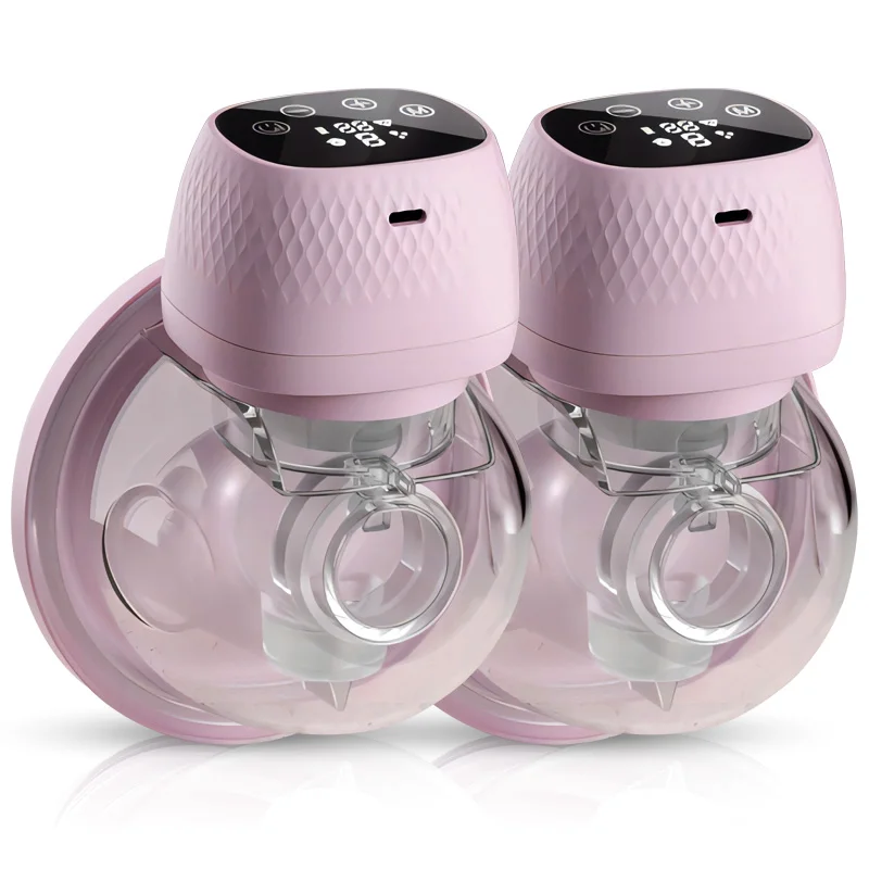 Smart Electronic Baby Breast Pump Integrated Wearable Handsfree Breast Pump Silicone Single Breast Pump For Breastfeeding