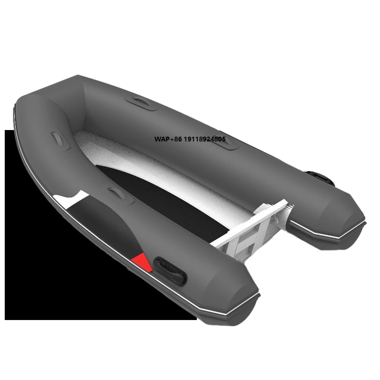 New Model Top Quality Foldable Collapsible Aluminum Bottom Electric Outboard Engine Rib Boat E60 3kw Battery Inflatable Boat