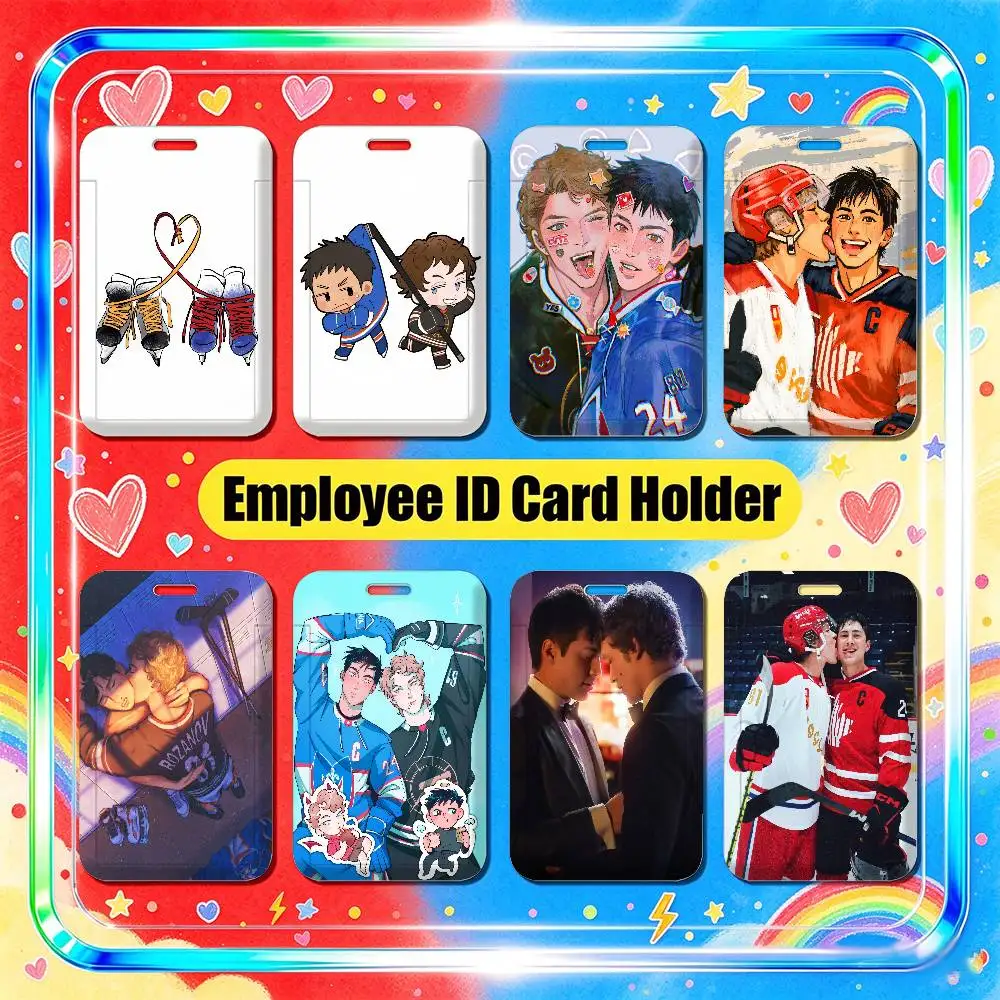 For Heated Rivalry Employee ID Card Holder Badge Office Student Bank Work Credit Decoration Case