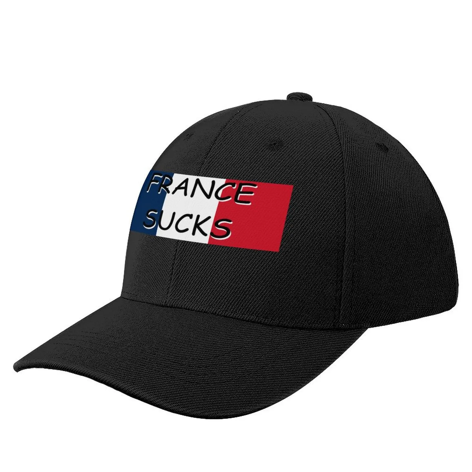 FRANCE SUCKS Bumper Sticker Baseball Cap Trucker Cap Luxury Brand Men Hats Women's