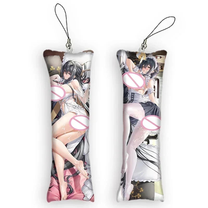 New Pattern Hot Selling Item Azur Lane HMS Indomitable Dakimakura Mini Keychain Cosplay Pendant 3D Printed Ornament Cute Small