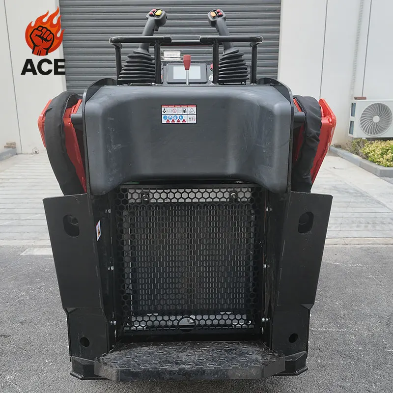 Мини-погрузчик с бортовым поворотом Kubota Engine V1000 EPA EURO5, китайский погрузчик с бортовым поворотом, садовый небольшой погрузчик с бортовым поворотом для индивидуальной настройки