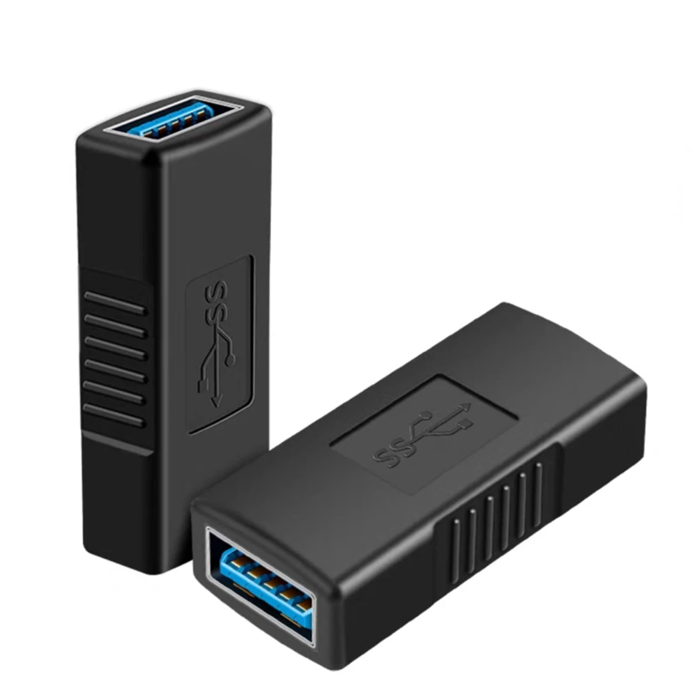 Adattatore USB 3.0 femmina a femmina convertitore di cavo di prolunga USB ad alta velocità per computer dati desktop doppio connettore femmina