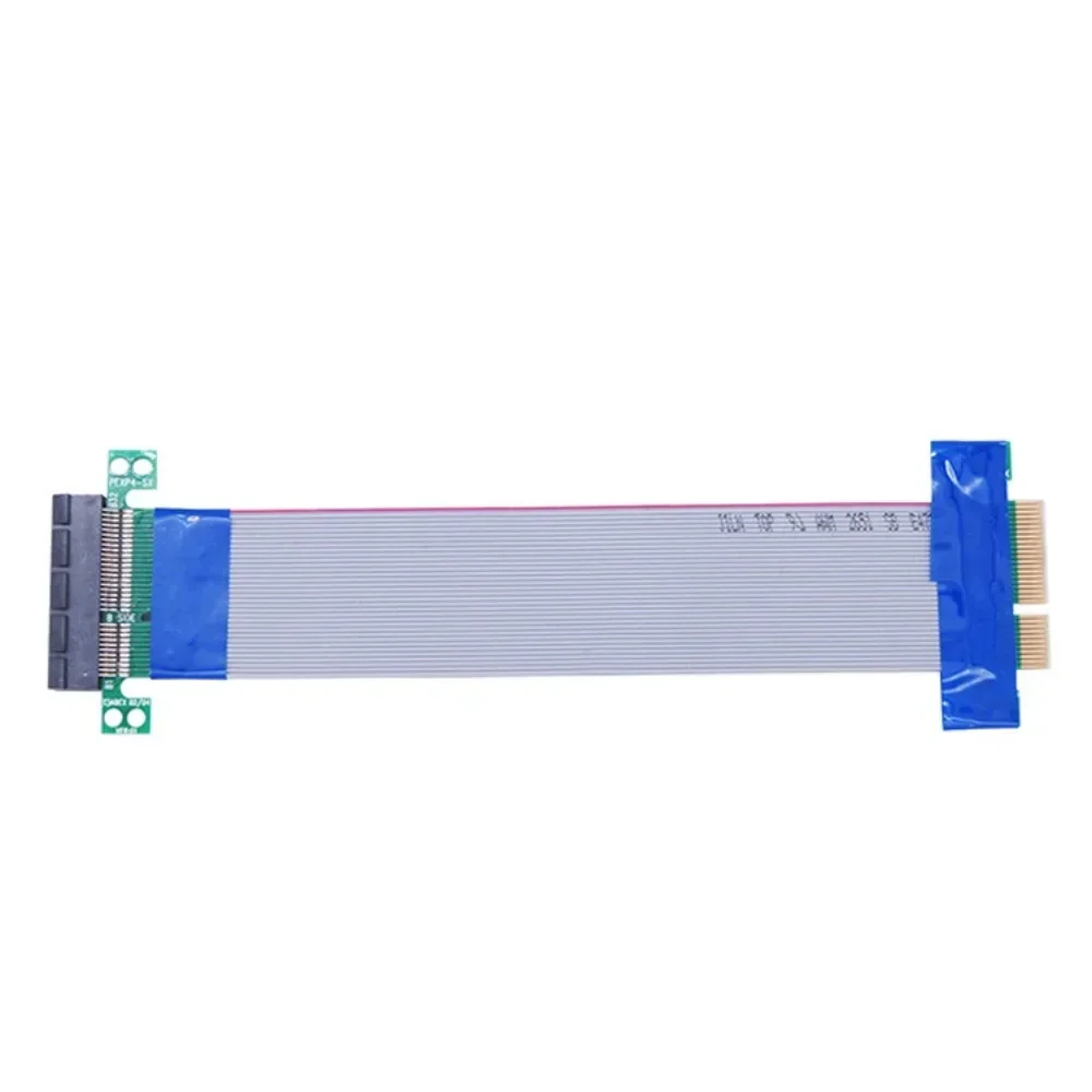 PCIE X4 To X4 Flexible Cable Suitable for 1U 2U Chassis PCI-Express 4x Adapter Converter Expansion Computer Connectors Line