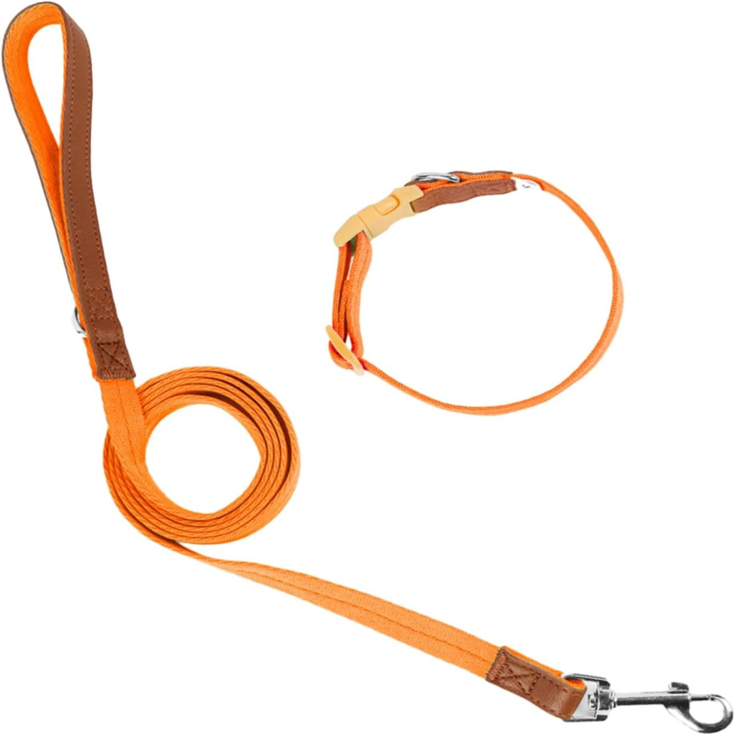 

High-Quality, Reliable, and Secure Slip-On Collar Leash for Active Dog Owners - Durable Option for Obedience Training, Hikes, an