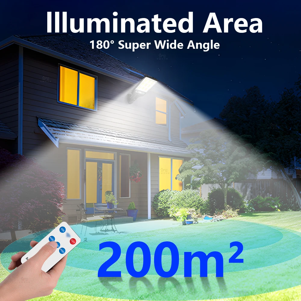 Motion Sensor Wall Lights Solar Lights Outdoor Waterproof 90° Rotation Angle Garage Lamps Balcony Decoration Courtyard COB Lamps