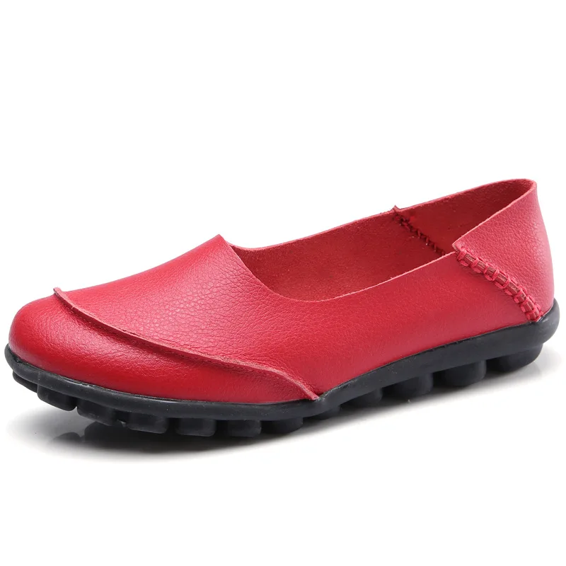 Frühling Sommer Frauen Flache Turnschuhe Ballett Wohnungen Schuhe Frau Slip Auf Loafers Solide Patchwork Casual Schuhe zapatillas mujer WSH2845