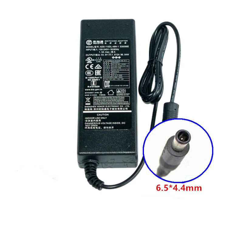 

Original HOIOTO ADS-110DL-48N-1 530096E AC Switching Adapter 53V 1.812A Compatible with SOY SOY-5300180 53V 1.8A Charger