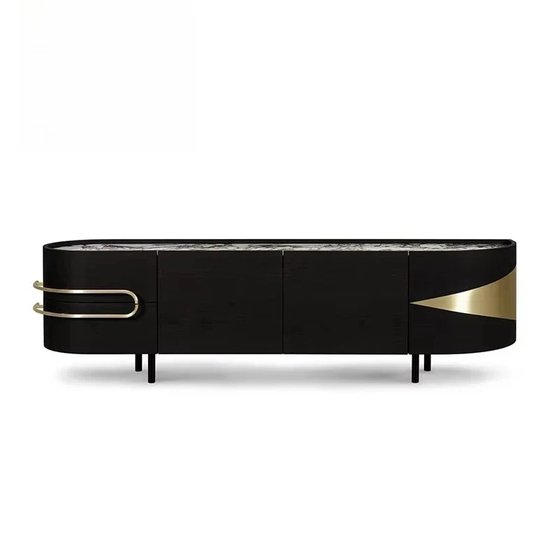 high quality Modern Tv Stands Black Side Storage Living Room Furniture Tv We Media Cinet