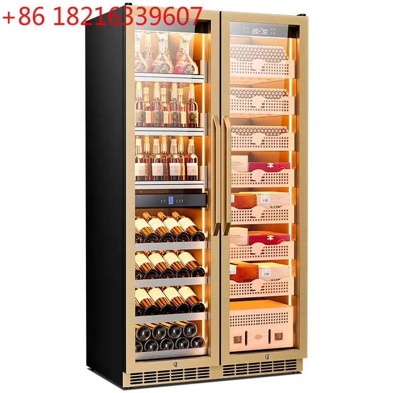 TAO Precise constant temperature and humidity cedar wood liner moisturizing cabinet water ion ammonia purification double door