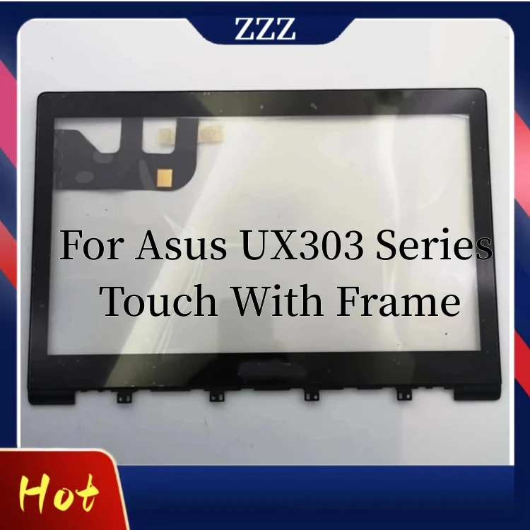 Original 13.3inch For Asus UX303 UX303L UX303U Touch Screen Digitizer Glass with bezel