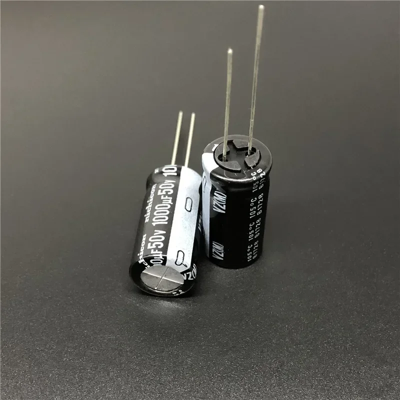 10pcs/100pcs 1000uF 50V NICHICON VZ Series 12.5x25mm 50V1000uF Wide Temperature Range Aluminum Electrolytic Capacitor