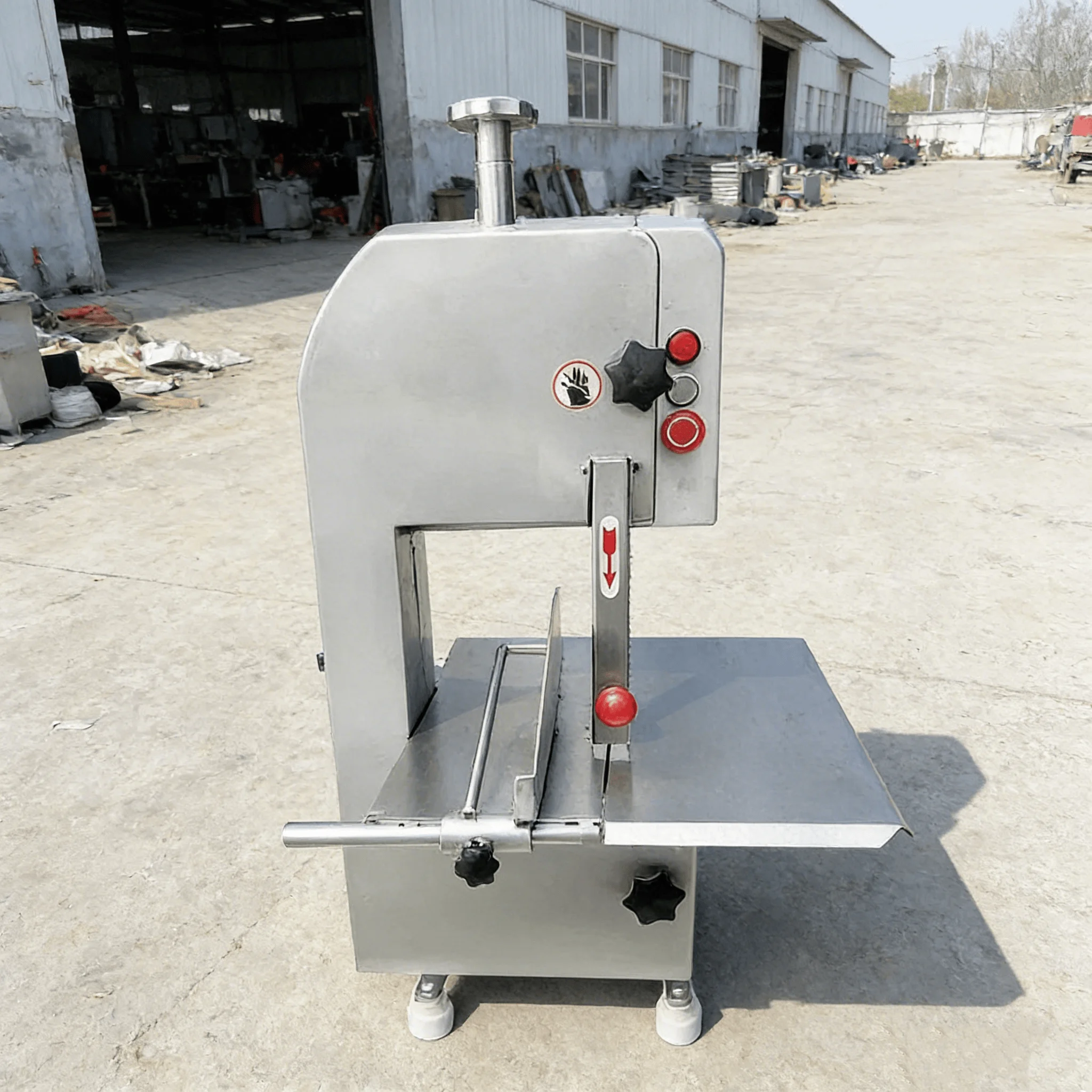 

Промышленная электрическая пила для резки костей и замороженного мяса: курица, говядина, рыба