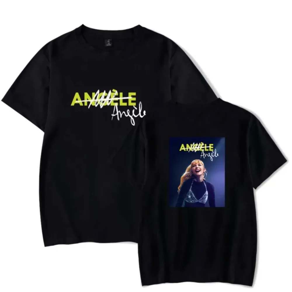 

Angele Merch T-Shirt For Women/Men Unisex Fashion Hiphop Summer Short Sleeve Tshirt Streetwear