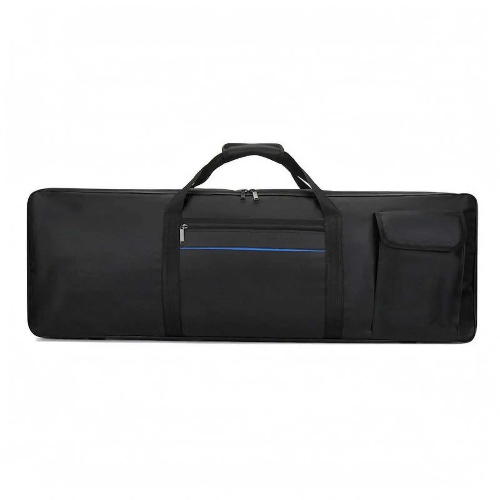 61-Key Keyboard Bag, 600D Oxford Fabric, Padded Musical Accessory