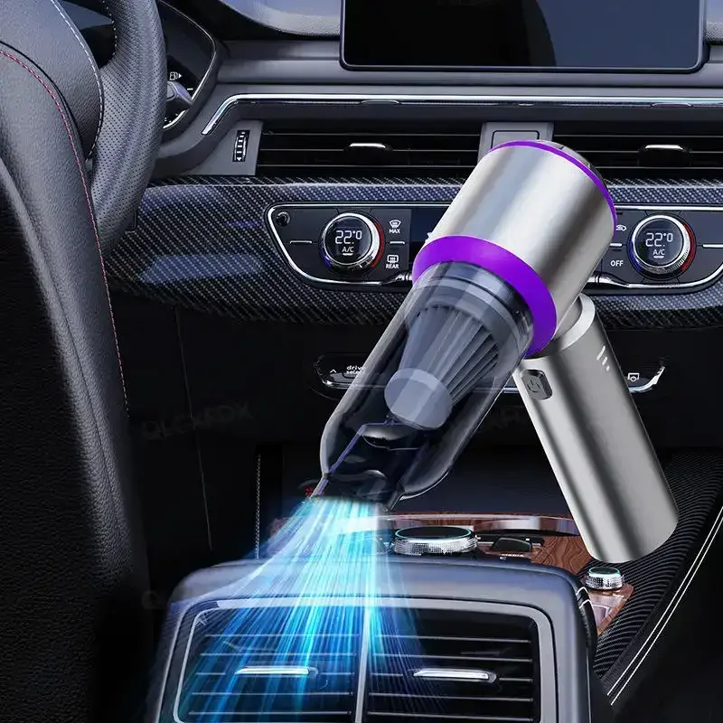 Car Vacuum Cleaner High Power Portable Handheld Wireless Brushless Motor Cleaning Machine Powerful Air Duster for Home Appliance view 4