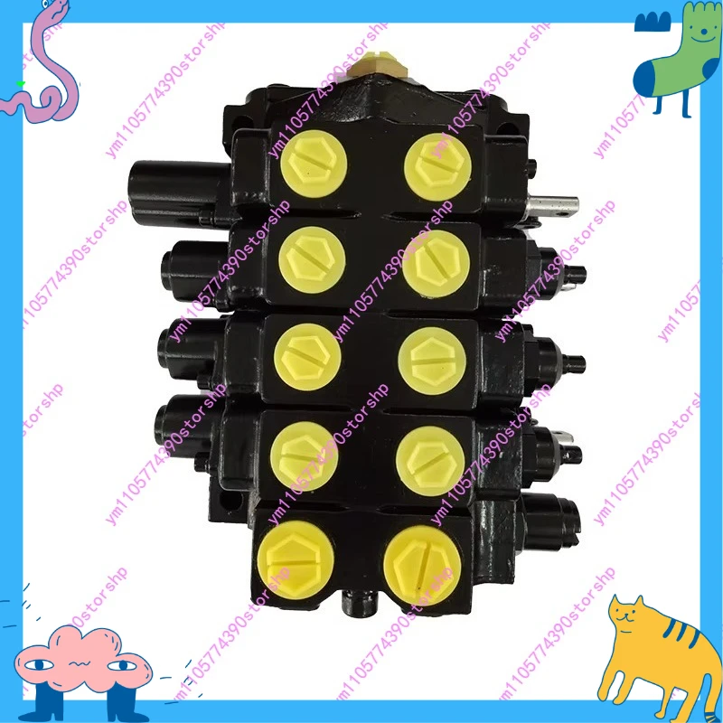 DF250 Floating Manual Hydraulic Multi-way Directional , Tractor Hydraulic Distributor Replacement Agricultural Machinery Parts