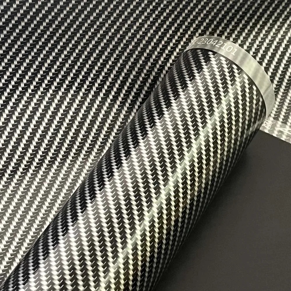 10 เมตรพื้นหลังสีดําทึบแสงคาร์บอนไฟเบอร์ Water Transfer ฟิล์มกว้าง 0.5 เมตรอุทกศาสตร์ Flm Cubi Dipping ภาพยนตร์