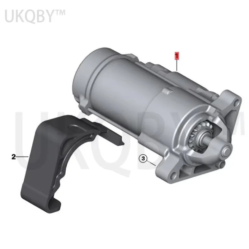 

12417645980 12417645979 12415A06D37 Warranty starter motor 2Series X1 F45 F49 F46 216 218i