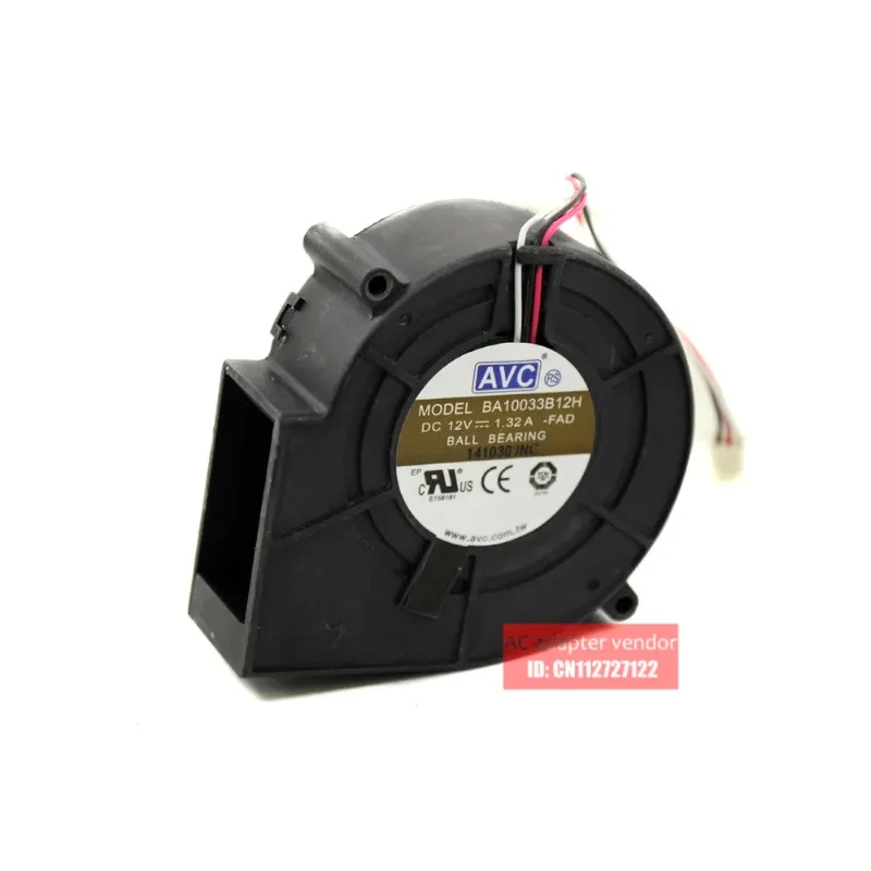 JFG For AVC 9733 BA10033B12H DC12V 1.32A turbofan three lines