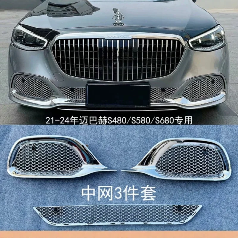 

Applicable for Mercedes-Benz S-Class W223 Modification 2021 New Model S480 S580 S680 Maybach Grille
