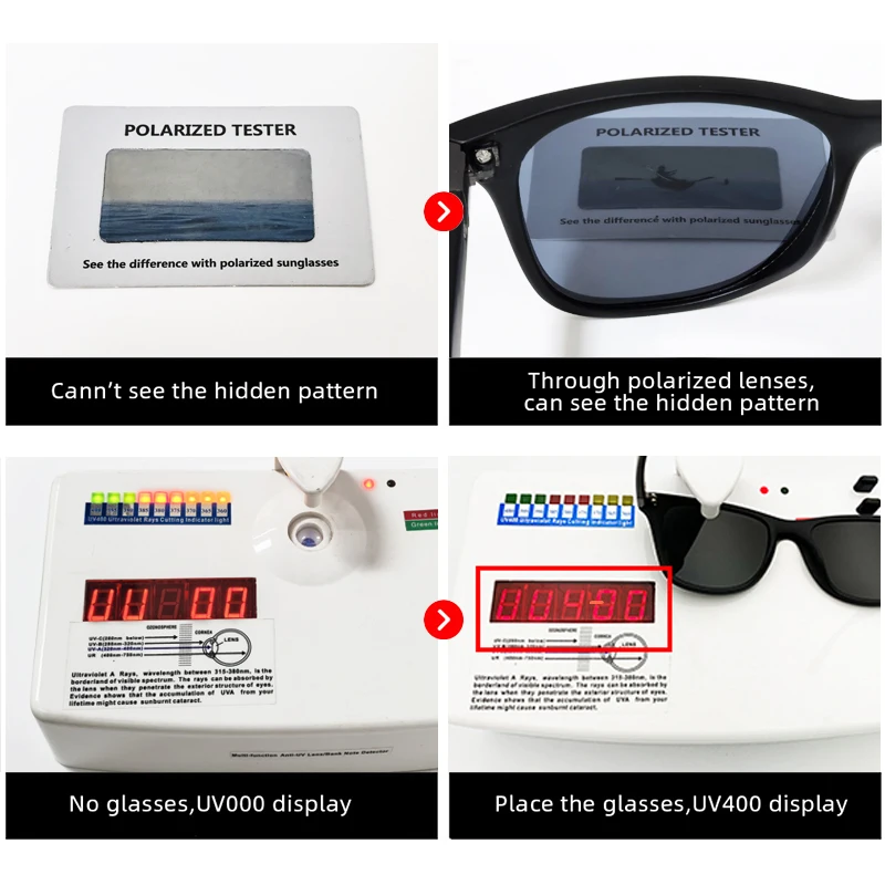 Offre spéciale lunettes de soleil polarisées hommes femmes classique carré en plastique conduite lunettes de soleil mâle mode noir voyage nuances UV400