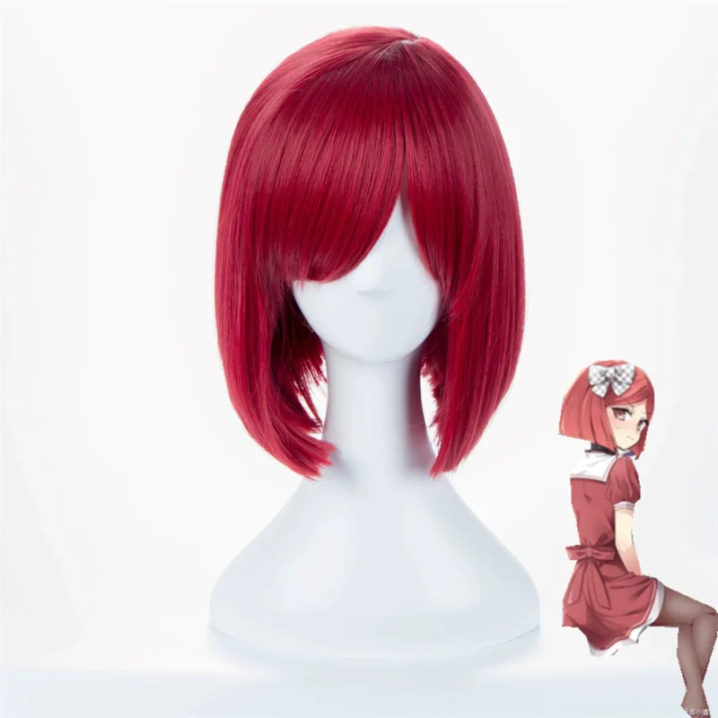 

Danganronpa V3 Yumeno Himiko Cosplay Costume Short Party Hair Anime Wig Wigs