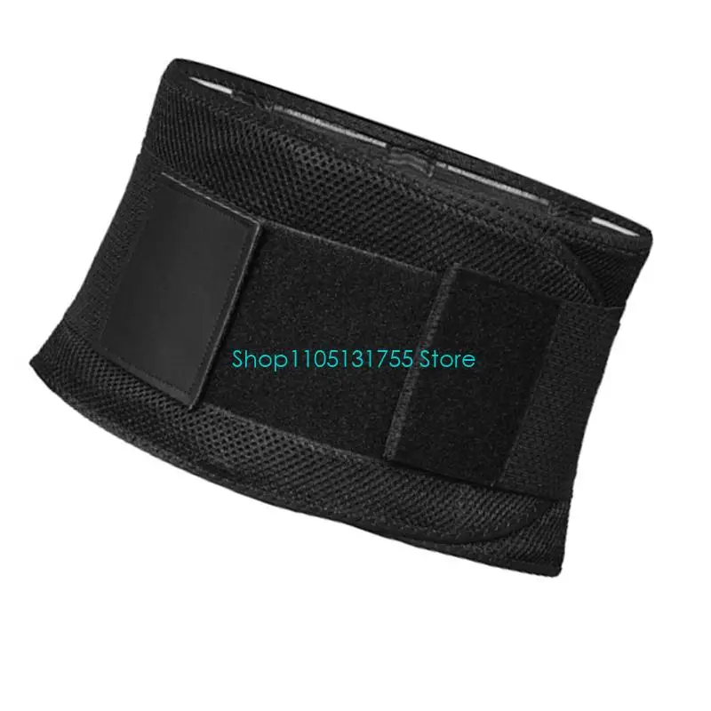 حزام دعم الخصر الشبكي القابل للتنفس K0EF، حزام تثبيت الخصر قابل للتعديل لأسلوب الحياة النشط والعمل