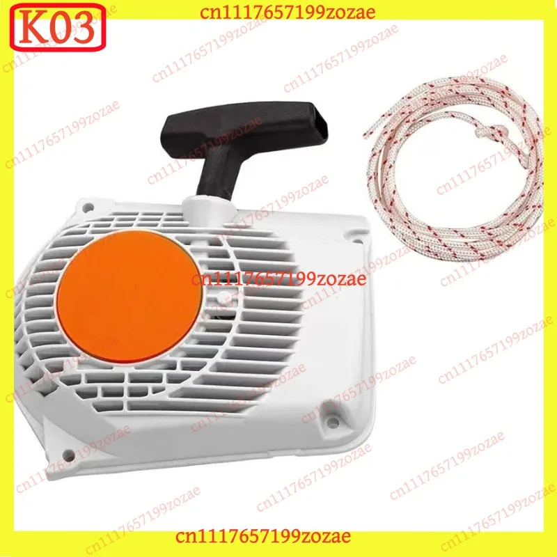 K03 k3 Recoil Starter Assembly 11210802101 Fit for Stihl MS240 MS260 Chainsaw Pull Start Replacement