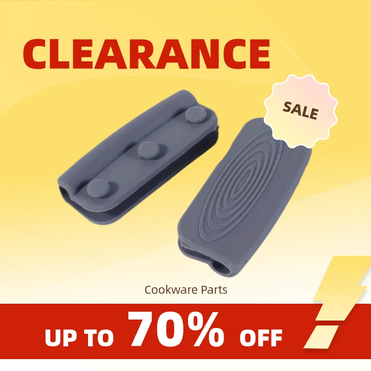 

Clearance_1Pair Of Silicone Handles Anti-Scalding Non-Slip SilicOne Pot Handle Cover Heat Insulation Handle Cover Kitchen Access