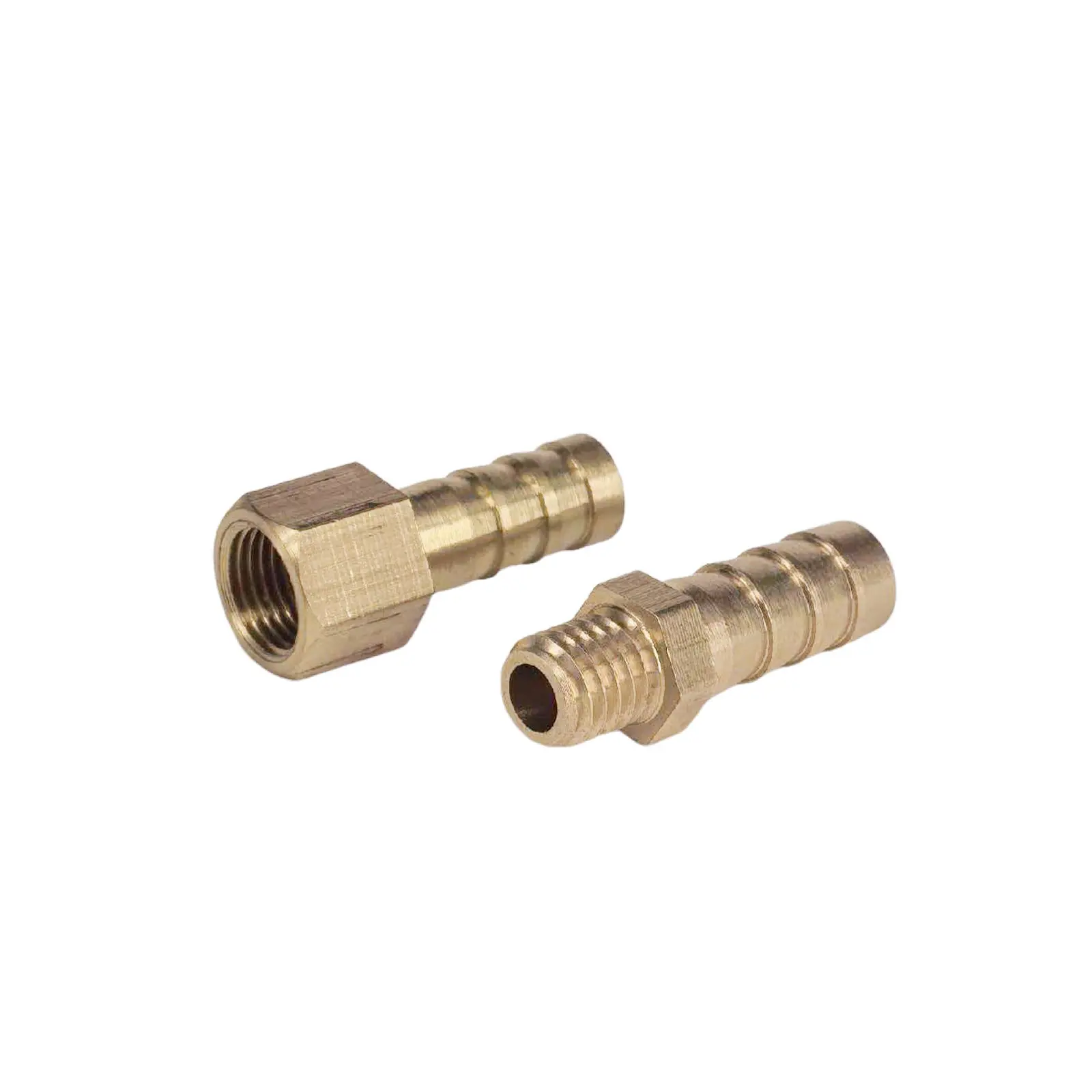 2 قطعة خرطوم صالح I.D 3-25 مللي متر الشائكة إلى 1/8 "1/4" 3/8 "1/2" 3/4 "BSP M6 M8 M10 M12 M14 M16 ذكر/أنثى عرافة وصلة أنابيب نحاسية محول