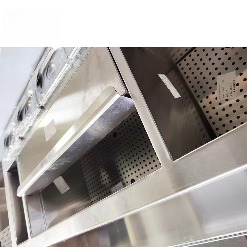 Markdown Sale Competitive Pricing Stainless Steel Cocktail bar Station with Drainage Top Commercial Customized bar Station