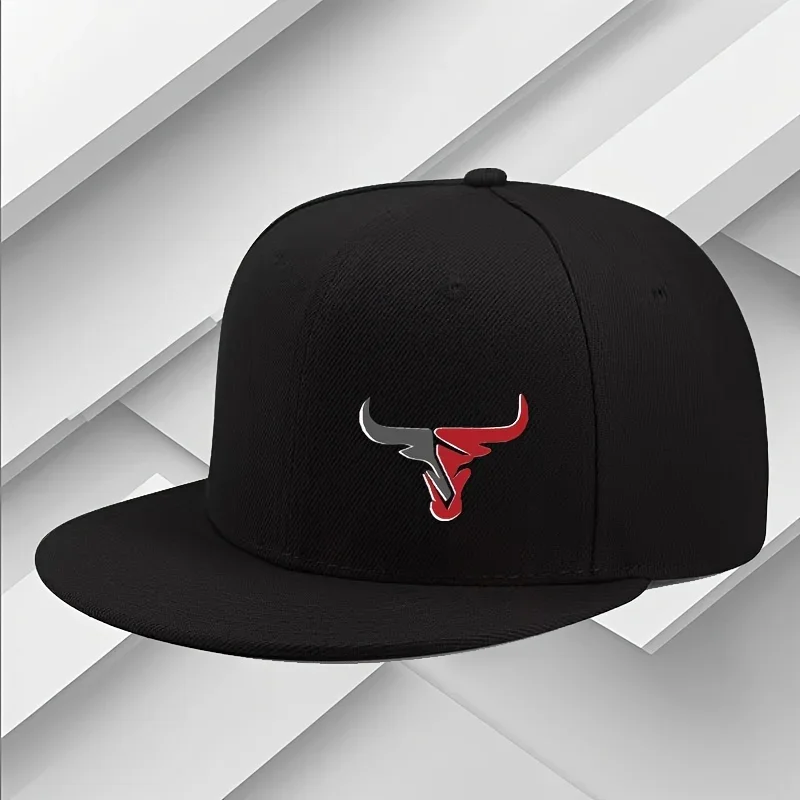 2D Flat - Independent City Baseball Cap, Adjustable for Men And Women, with Functional Flat Brim, Suitable for Casual Street Fas