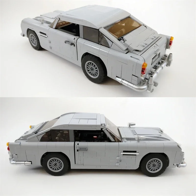Gray Technology Automotive Serie Assembly And Splicing High Difficulty DIY Building Block Model Toy Male Model Christmas Gift