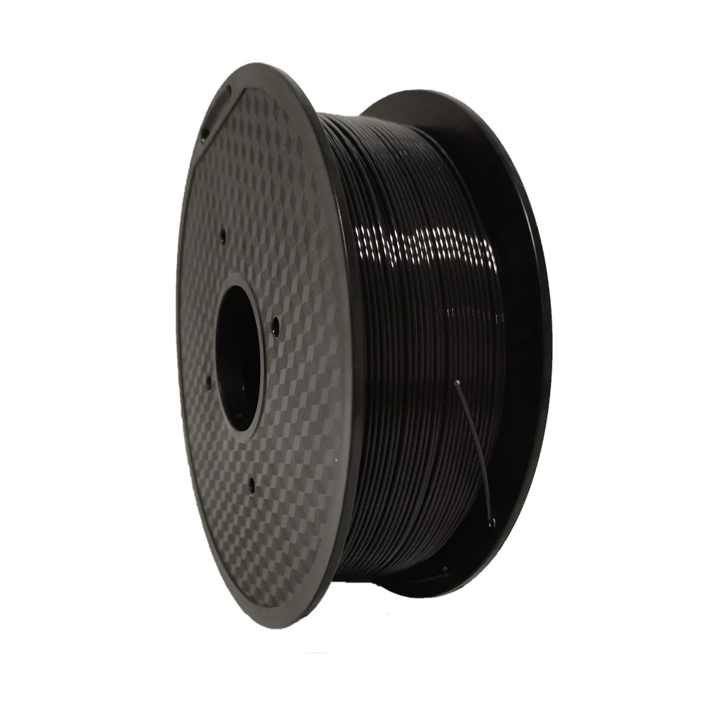 High strength PLA Black Color 3D Printer Filament 1.75mm 1KG Per Roll