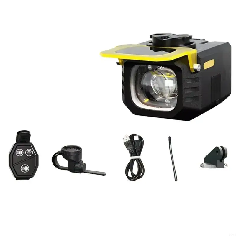 

Long Runtimes Bike Headlight Powered Water Resistant Mountain Bike Light