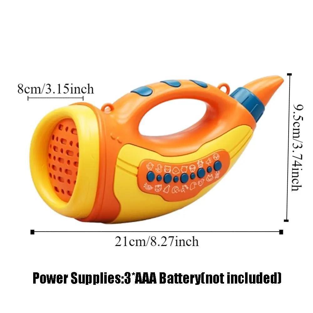 Silbato de fiesta de animales de 30 sonido, simulación de creatividad, ejercitador de capacidad pulmonar interactivo con correas, instrumento Musical para niños