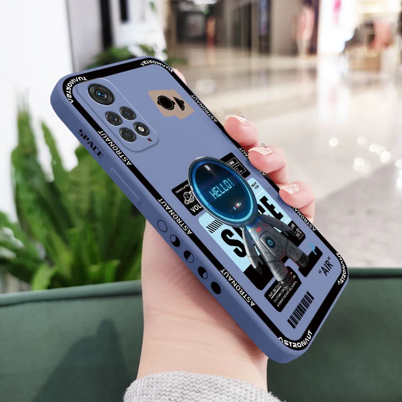 Voyage Astronaut Phone Case For Xiaomi Redmi Note 13 12 12S 11 11S 10 10A 10T 10S 9T 9 8 7 Pro Plus 10C 9A 9C 9T 4G 5G Cover