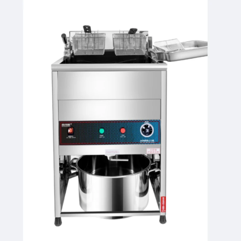 Vertical commercial fryer  intelligent  stall constant temperature gas machine