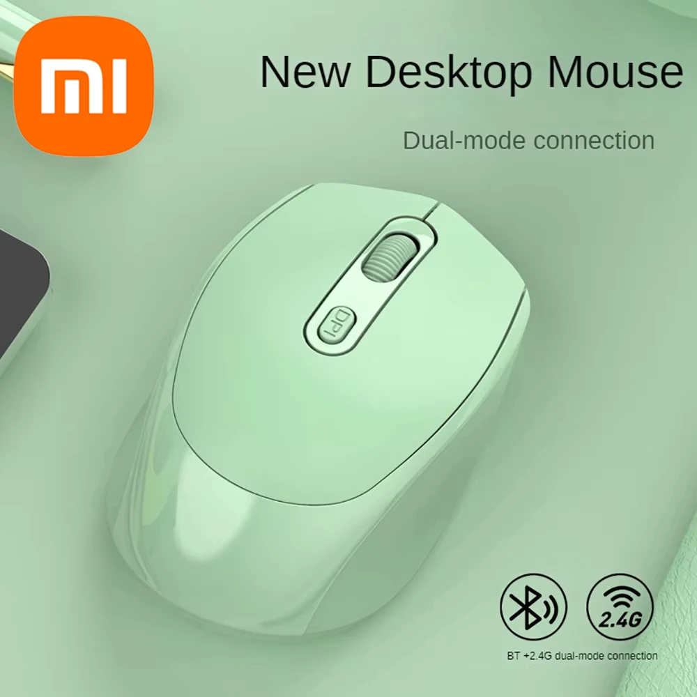 Xiaomi Sensitive Mouse Bluetooth 2.4G Dual-Mode Office Mouse Mobile Phone Tablet Silent Rechargeable Optical 1600 Dpi Game Mouse