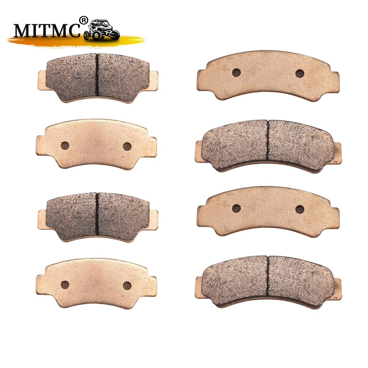 8PCS Front Rear Brake Pads  For CF Cforce Uforce Zforce 800 850 900 1000 ATV UTV 7020-0810B0 7020-0810A0