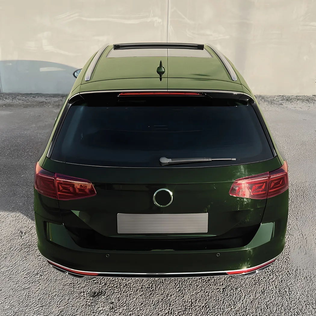 For Volkswagen Passat B8 Variant to modify R-Line style rear spoiler, roof wing, side wing view 3