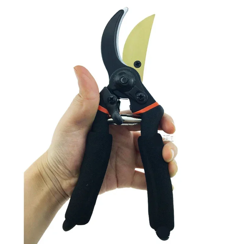 

Black Thickened Steel Branch Scissors Strong Cutting Coarse Branch Garden Tool Scissors Pruning Fruit Tree Pruning Scissors