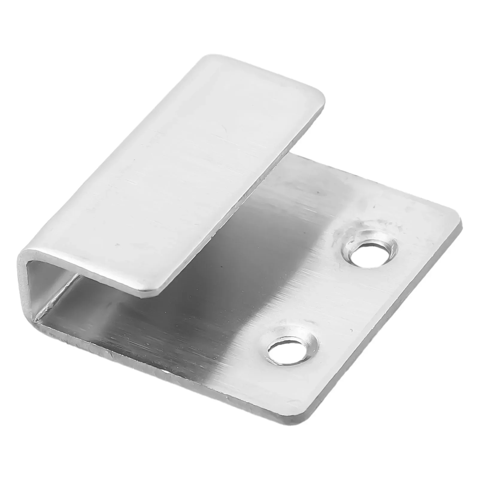 Polished Stainless Steel U-shape Corner Bracket With Hanging Hook For Reliable Mounting Of Tiles And Mirrors On Walls
