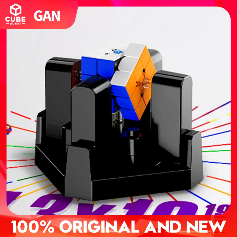 [CubeQuest]GAN 3 Smart Cube Robot Automatic Scrambling and Solving Online and Training Educational Puzzle Toy