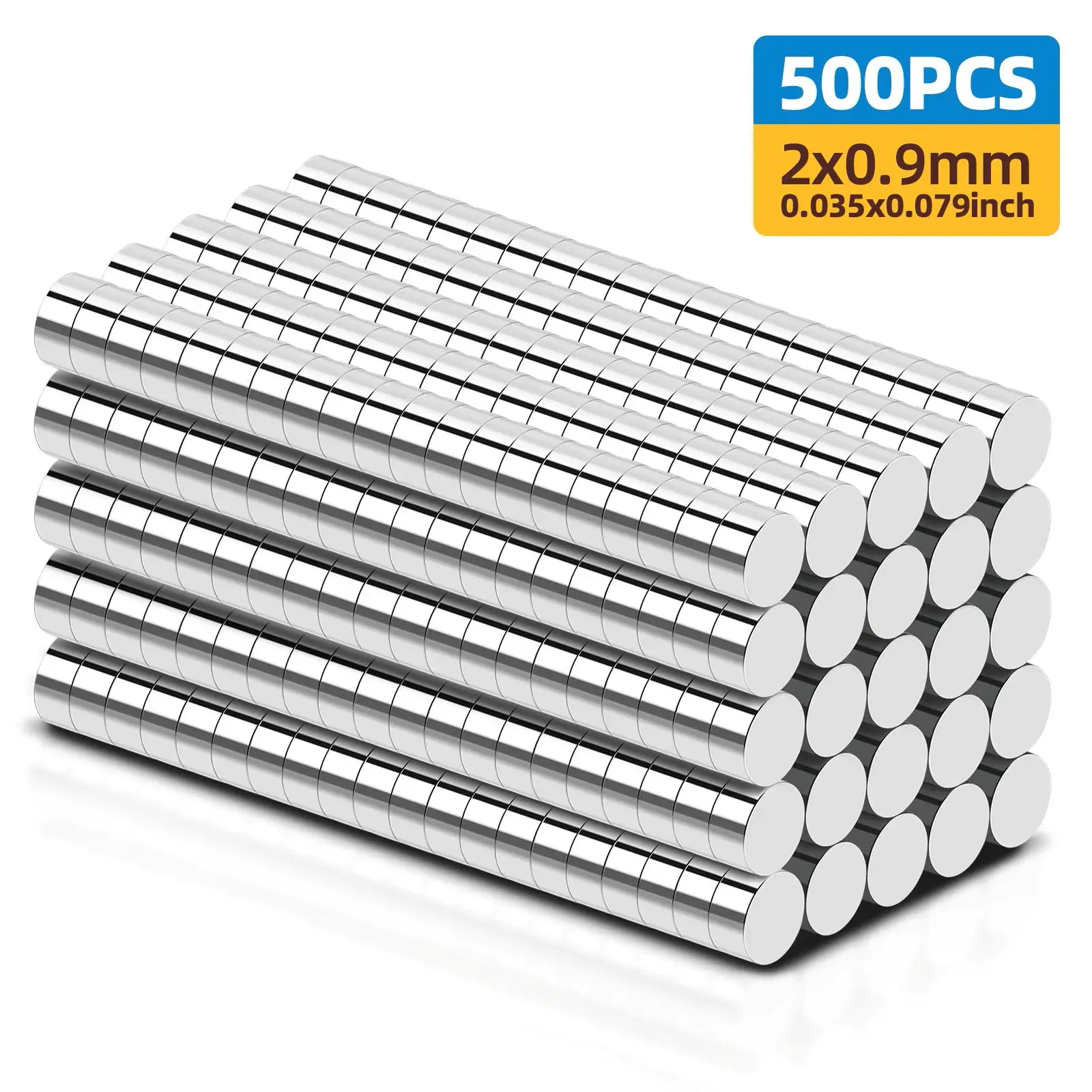 Kleine magneten, koelkastmagneten in verschillende maten, 3x1 3x2 2x1 3x3 4x2 5x2 6x2mm mini magneten voor koelkast, keuken, kantoor