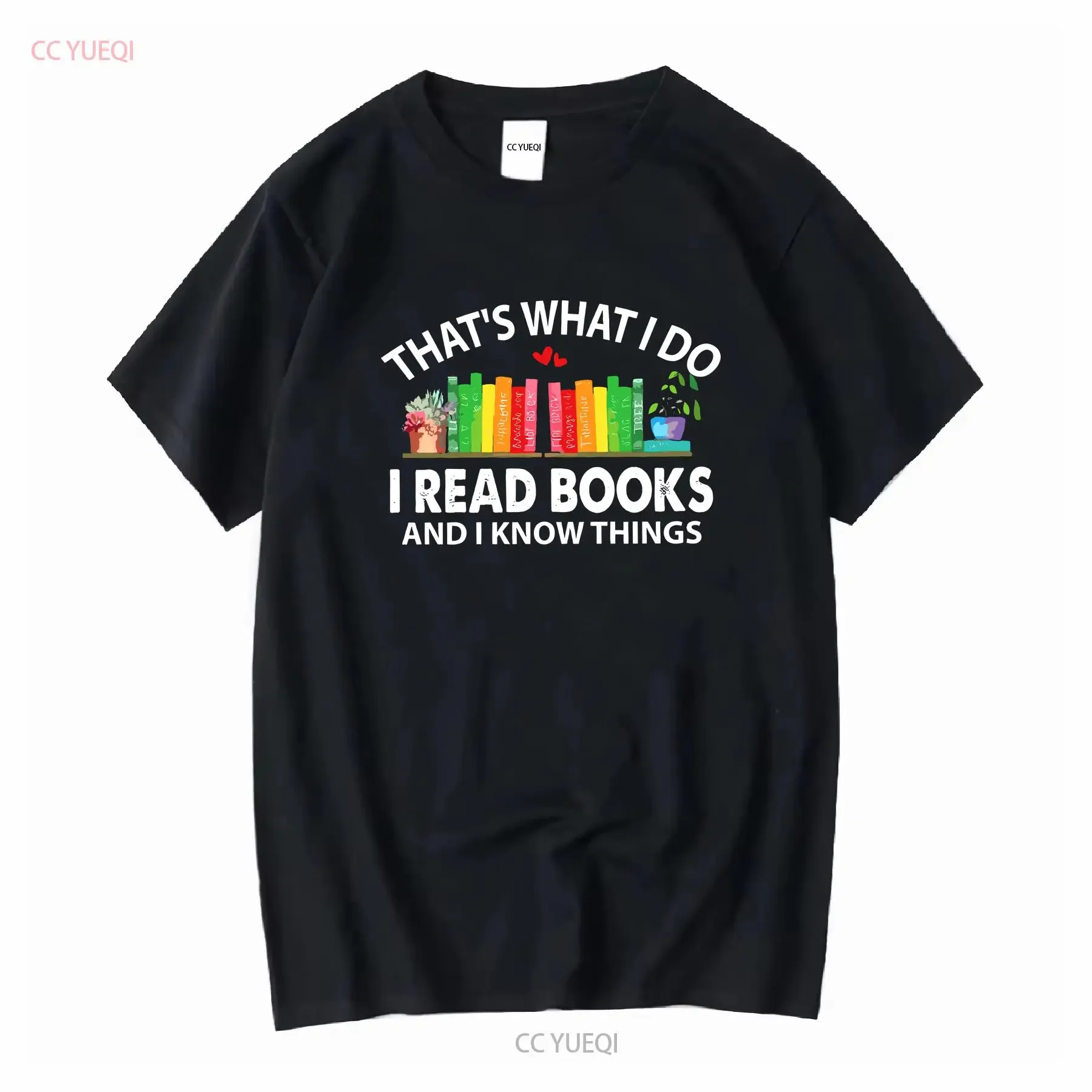 

That's What I Do Read Books And Know Things T shirt Book Lovers art vintage Washed Soft designer clothes Casual Slightly