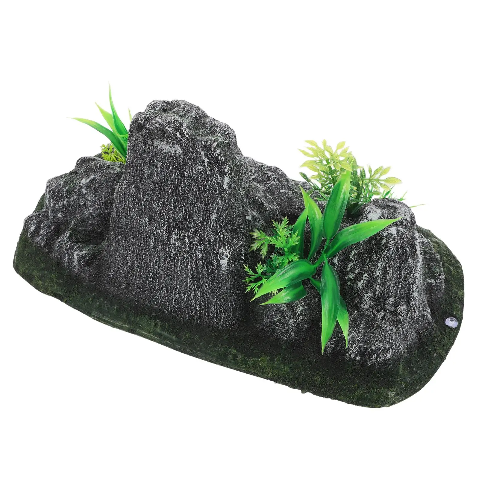 Fish Tank Decoration Aquascaping Rocks Aquarium Resin Rockery Artificial Statue Cave