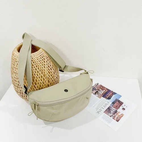 Bolso cruzado ultraligero de nailon para mujer, bolso de hombro con múltiples bolsillos, bolso de mensajero duradero y elegante, bolsos de diseñador de lujo
